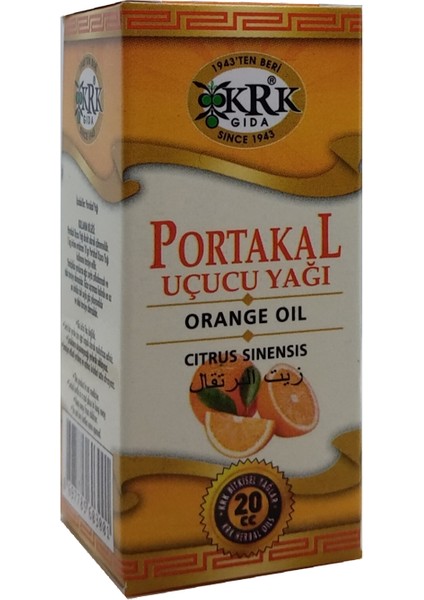 Portakal Uçucu Yağı 20 ml