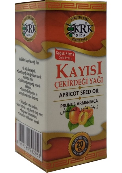 Kayısı Çekirdeği Yağı 20 ml