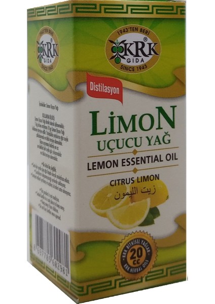 Limon Uçucu Yağ 20 ml