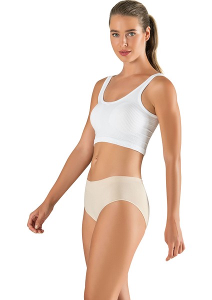 Brazilian Külot Toparlayıcı Kadın Ten Seamless Dikişsiz Örme Push Up Slip fırsatları
