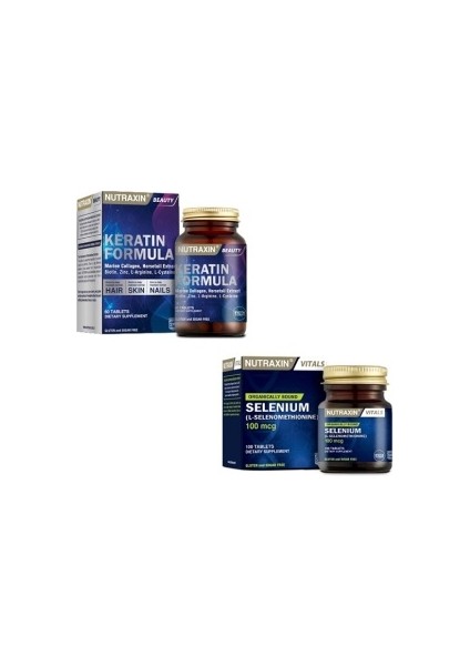 Keratin 60 T. + Selenyum 100t.