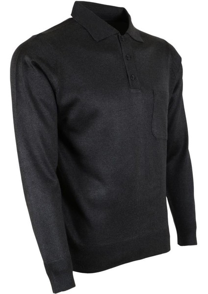 Erkek Füme Kazak Polo Yaka Yünlü Klasik Normal Kesim RAR00646 fiyatları