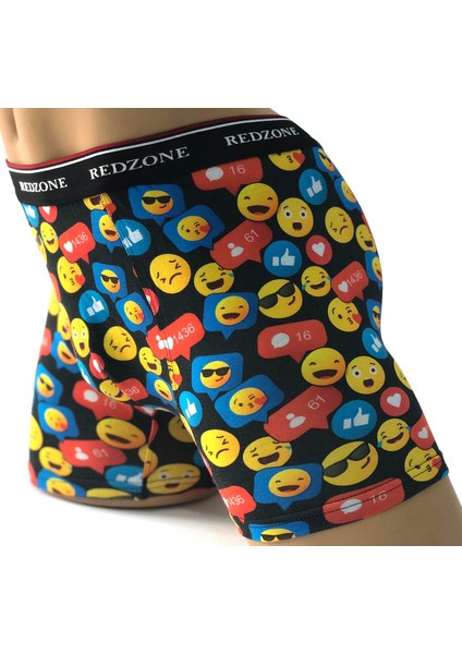 Dijital Baskılı Büyük Beden Likralı Boxer fiyatları