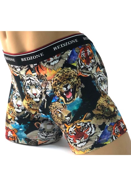 Dijital Baskılı Büyük Beden Likralı Boxer fiyatları