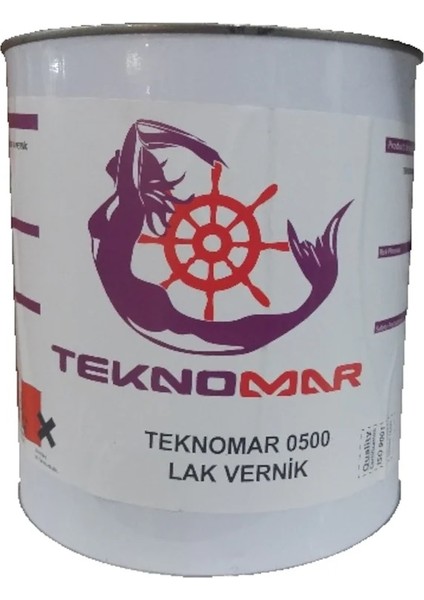 Teknomar 0500 Yat Lak Vernik 3kg Şeffaf