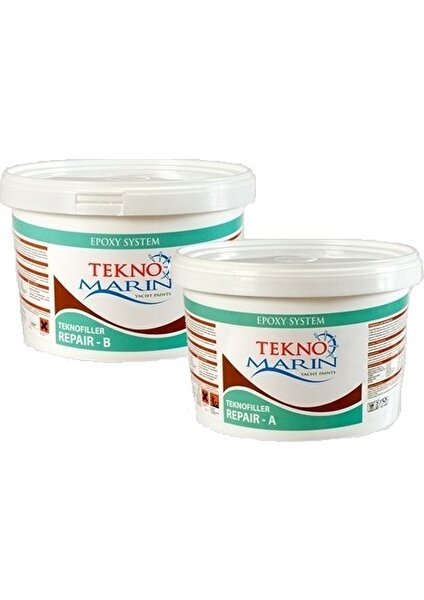 Tekno Marine Teknofiller Dolgu Macunu 3kg Yeşil