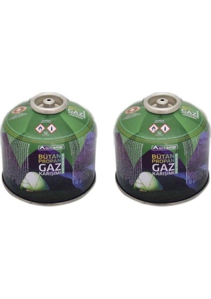 Orgaz KTS-450 Gaz Kartuşu 2'li Set