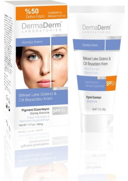 Leke Gece Kremi 100 gr + Dermaderm Leke Gündüz Kremi 100 gr fırsatları