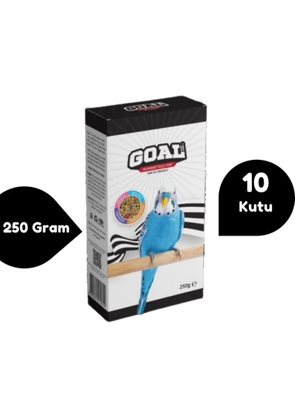 Goal Muhabbet Kuşu Yemi-Bjk 250 Gram-10 Kutu fiyatları