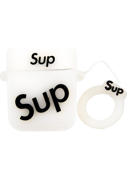 AirPods Kulaklık Kılıf 1/2 Uyumlu -Sup-
