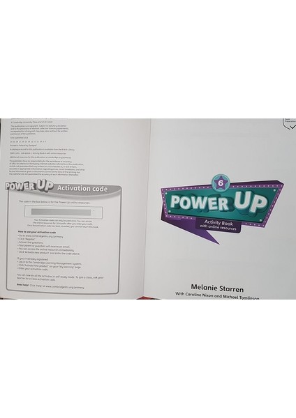 Cambridge University Press Power Up 6 - Pupil's Book + Activity Book With Online Resources and Home Booklet