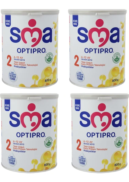 Optipro 2 Devam Sütü 800 gr 4 Adet