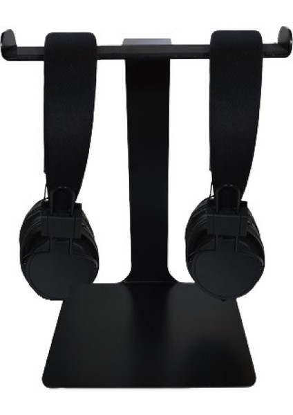 2'li Kulaklık Standı Metal Kulaklık Askısı-Headset Stand