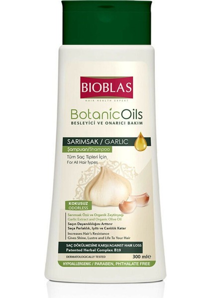 Botanic Oils Sampuan Sarimsak 300 ml