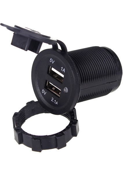 Universal çift usb'li soket 12-24V / ICCA102