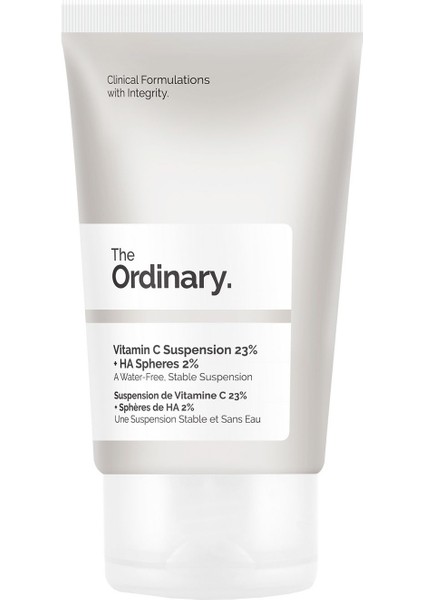 The Ordinary Vitamin C Suspension 23% + Ha Spheres 2% 30 ml