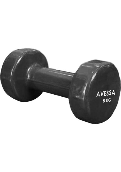 Vinly Kaplı Dumbell Çift 8 kg