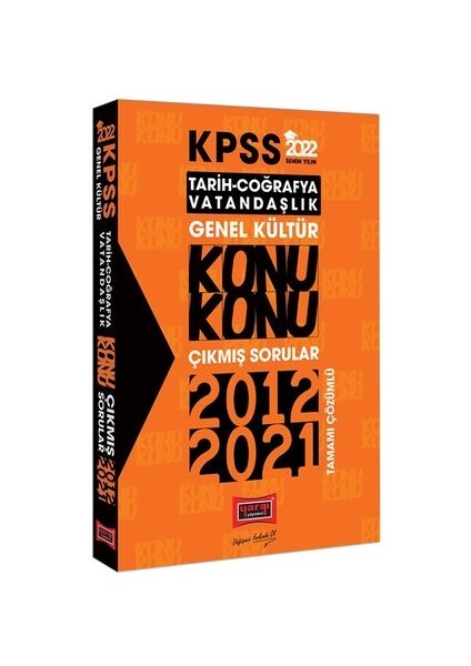 KPSS 2022 Genel Kültür Konu Konu Tamamı Çözümlü Çıkmış Sorular