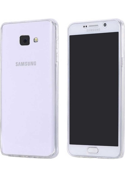 - Galaxy J7 Prime Uyumlu 360 Kılıf Full Koruma Ön ve Arka Silikon Kapak