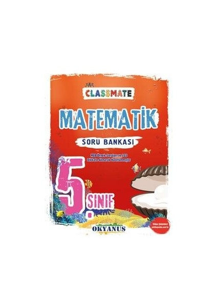 Okyanus Eğitim Yayınları Okyanus 5. Sınıf Classmate Matematik Soru Bankası