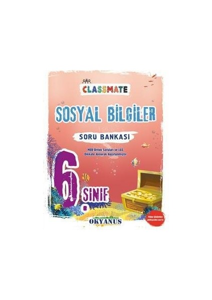 Okyanus 6. Sınıf Classmate Sosyal Bilgiler Soru Bankası