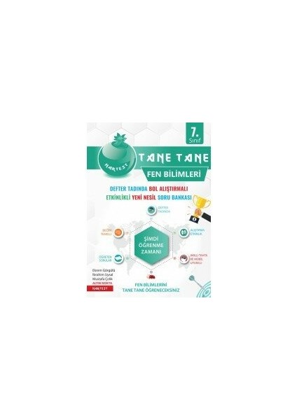 7. Sınıf Defter Tadında Tane Tane Fen Bilimleri