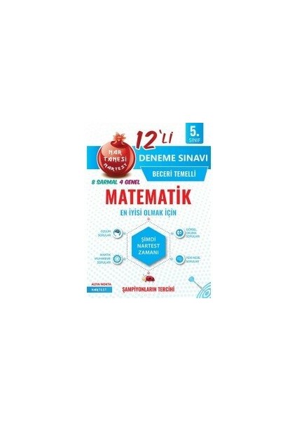 5. Sınıf Mavi Matematik 12 Deneme Sınavı