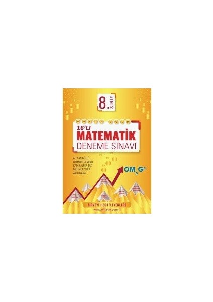 8. Sınıf Gold Matematik 16 Deneme Sınavı