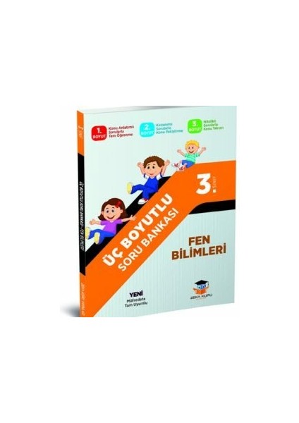 Zeka Küpü 3.sınıf 3 Boyutlu Fen Bilimleri Soru Bankası