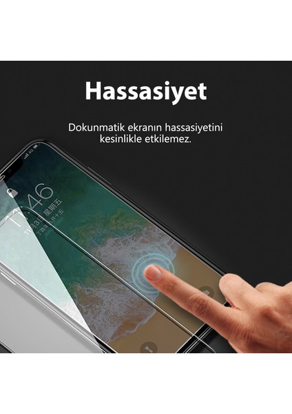 Huawei P40 Lite E Uyumlu Temperli Cam Ekran Koruyucu