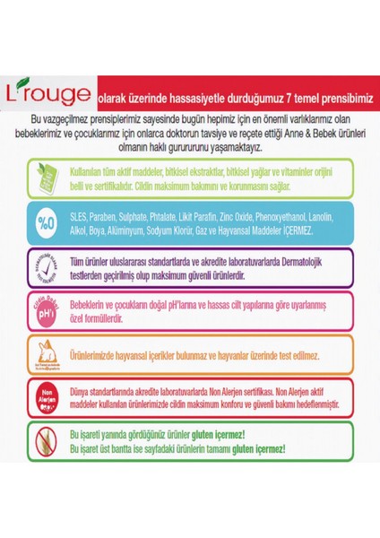 L’rouge Kuru, Çatlamış ve Yıpranmış Eller Için Konsantre El Bakım Kremi