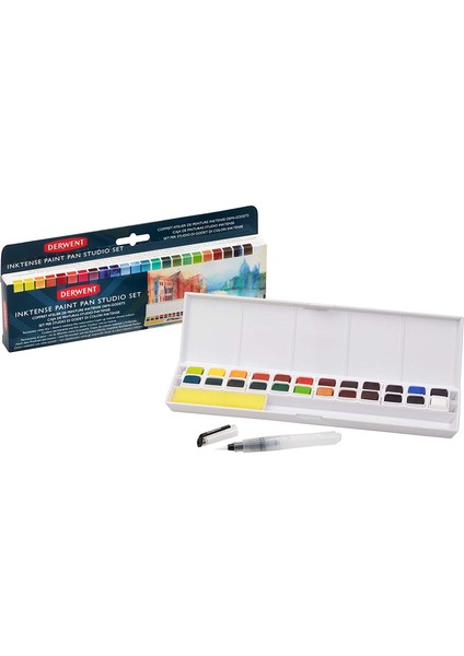 Inktense Paint Pan Studio Set 24'lü