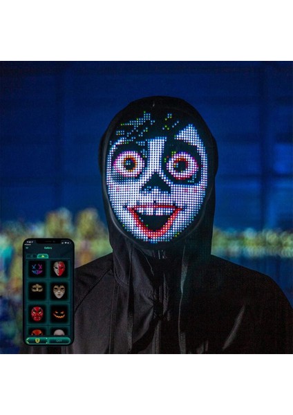 Uygulama Destekli LED Maske modelleri