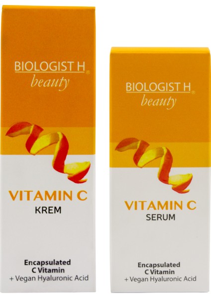 Bıologıst H Leke Karşıtı Ton Eşitleyici Aydınlatıcı Vitamin C Krem + C Serum