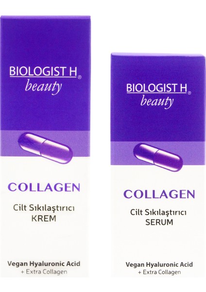 Bıologıst H Cilt Sıkılaştırıcı Nemlendirici Collagen Krem + Collagen Serum