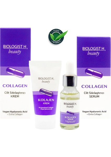 Bıologıst H Cilt Sıkılaştırıcı Nemlendirici Collagen Krem + Collagen Serum