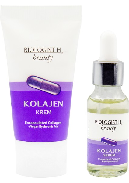 Bıologıst H Cilt Sıkılaştırıcı Nemlendirici Collagen Krem + Collagen Serum