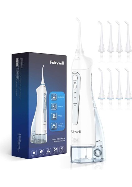 300ML Kablosuz Taşınabilir Su Çekme Diş Temizleyici