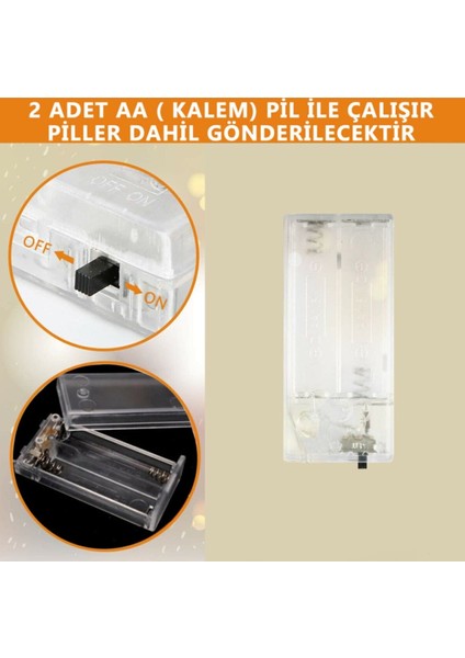 5 M Peri LED Çok Amaçlı Dekoratif Aydınlatma Gün Işığı