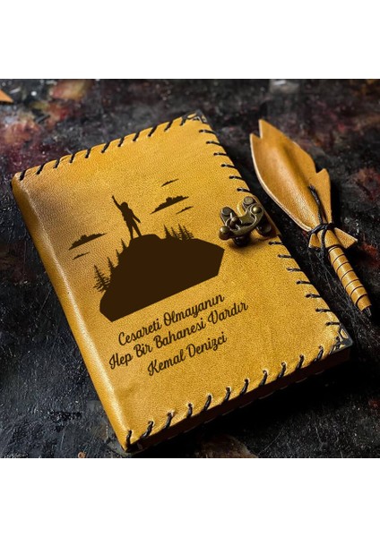 Cesareti Olmayanın Bahanesi Vardır Deri Defter