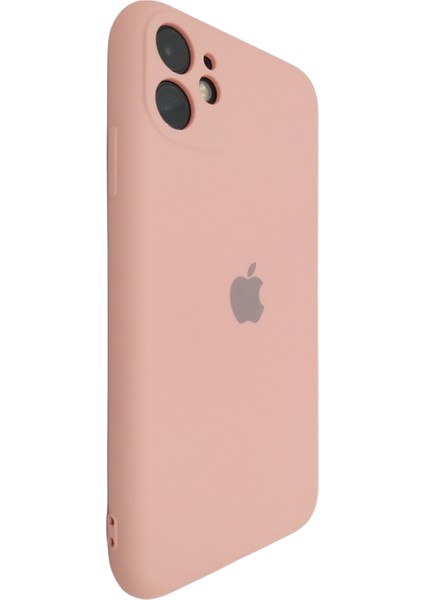 Pirok Store Iphone 11  Kamera Korumalı Içi Kadife Silikon  Kılıf