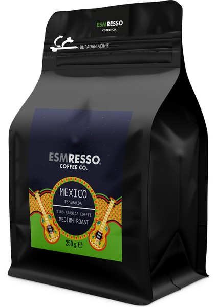 Mexico Esmeralda KAHVE250 gr