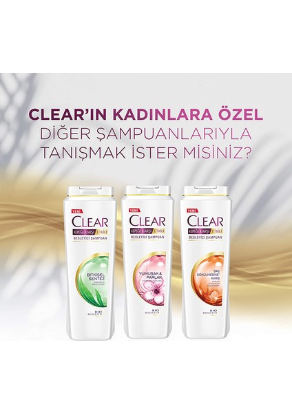 Kepeğe Karşı Etkili Şampuan Besleyici Şampuan Komple Bakım 600 ML 1 Adet