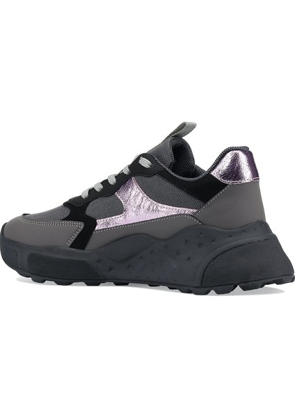 Dercy.z 1pr Gri Kadın Fashion Sneaker modelleri