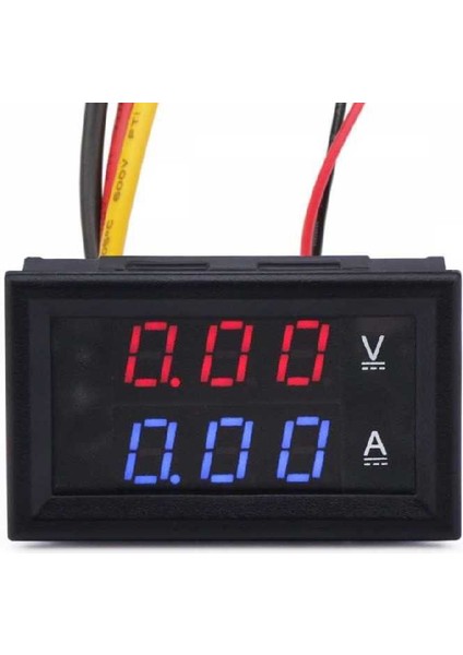Dijital Voltmetre ve Ampermetre (30 V-10 A)