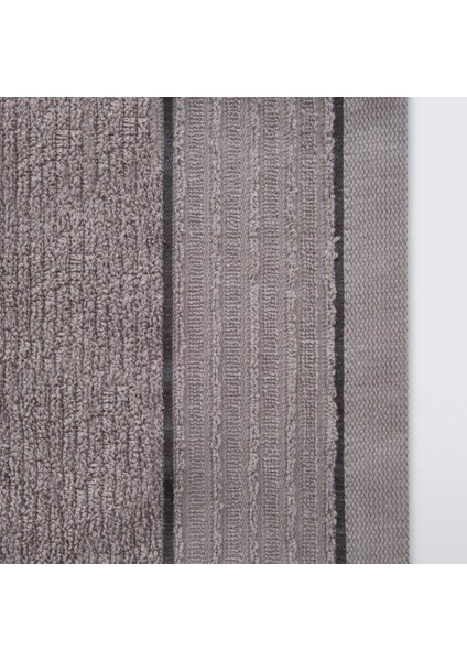 Roya %100 Pamuk Banyo Havlusu Gri 70x140
