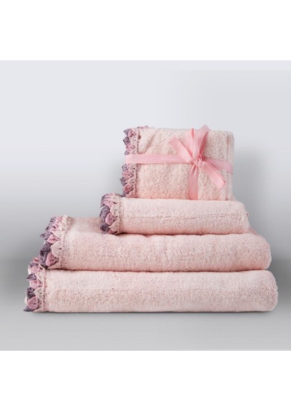 Becca %100 Pamuk Banyo Havlusu Pembe 90x150