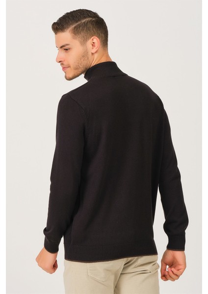 V0890 Dewberry Dio Rise Erkek Kazak-Siyah fiyatları