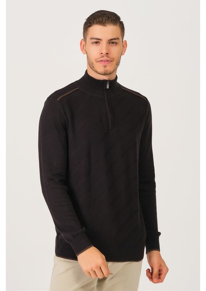 V0890 Dewberry Dio Rise Erkek Kazak-Siyah indirimleri