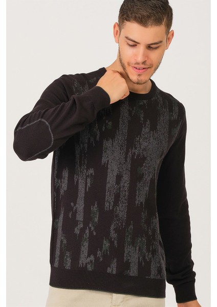 V9306 Dewberry Dio Rise Erkek Kazak-Siyah